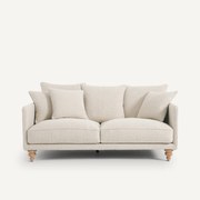 3-zits compacte zetel van badstof, Lazare