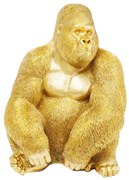 Kare Design Deco Gouden Gorillafiguur