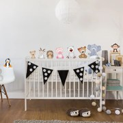 INSPIO Cartoon dier kinderkamer decoratie stickers - Muursticker diertjes