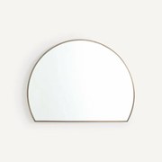Halve cirkel spiegel, ijzer metaal H60cm, Caligone