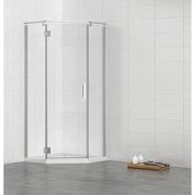 Marenza Neptune NWA3231 Douchecabine - 90x90x195cm - vijfhoek - helder glas - chroom SW1250-NEW