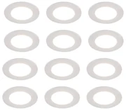 Set van 12 inbouwspots wit incl. LED dim to warm 7W IP65 - Blanca Modern IP65 rond Binnenverlichting Lamp