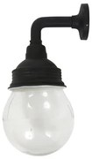 Messing Wandlamp Vasco Antiek Zwart