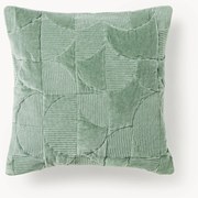 Geborduurde kussenhoes Verina met geometrisch patroon