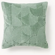 Geborduurde kussenhoes Verina met geometrisch patroon