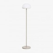 Zeliro Draadloze Ijzeren Led Vloerlamp Rookgroen - Sklum