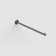 Clou Kaldur handdoekhouder recht 42cm gunmetal geborsteld