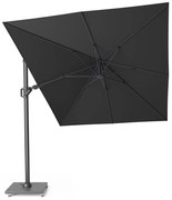 Challenger T2 premium zweefparasol 350x260 cm faded black