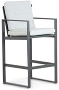 Barstoel Aluminium Grijs-antraciet Lifestyle Garden Furniture Nuno