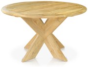 Tuintafel  - Teak - Rond 130cm - Malta - SenS-Line