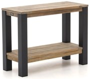 + 10% kassakorting | Sidetables (wandtafel) ROUGH | Rechthoekig | Tuintafel Teakhout | 100x42cm | Kees Smit Tuinmeubelen