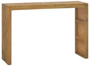 vidaXL Wandtafel 110x35x75 cm massief teakhout