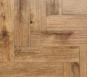 Keramisch Parket Visgraat 15x60 Cm Bruin DC1