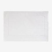 Rechthoekig Badmat 50x80 Cm Van Selyra-katoen Wit - Sklum
