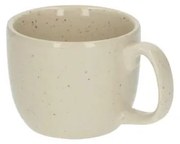 Espressomok, steengoed, beige, spikkel,Ø 6 cm