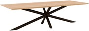 Goossens Excellent Eettafel Gs-1302, 280 x 110 cm rechthoekig