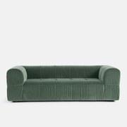 Rechte 3-zit superieur fluweel, LIZZY