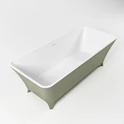 Mondiaz Lundy vrijstaand bad 170x75cm kleur army/talc