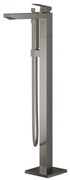 GROHE Eurocube Freestander badkraan m. omstel m. douchehouder m. handdouche en doucheslang 125cm brushed hard graphite 23672AL1