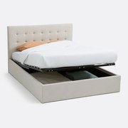 Kofferbed met ophefbare lattenbodem, Gennie