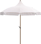 Garden Impressions Aloha stokparasol taupe - ecru Ø200 cm