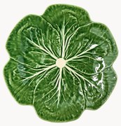 Handbeschilderde dinerborden Cabbage, 2 stuks