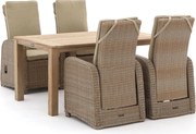 + 10% kassakorting | Diningset Intenso  | 4 personen | Tuinset teakhout | 5-delig | Kees Smit Tuinmeubelen