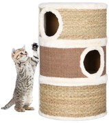 vidaXL Kattenkrabton 60 cm zeegras