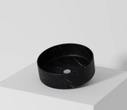 Resigres Lavabo 8003 waskom rond 40x10cm solid surface marquina