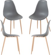 Set 4 Mykle Stoelen
