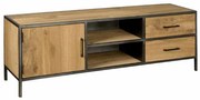 Tower Living Tv-meubel Gerookt Eiken 160 Cm Luna - 160x45x55cm.