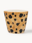 Handbeschilderde espresso kopjes Leopard, 2 stuks