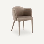 Tafel Fauteuil in fluweel, Leos