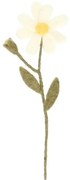 Tak madelief, vilt, 24 cm