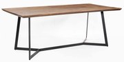 Tower Living Eettafel Sheesham Hout 240x100 Taviano - 240 X 100cm.
