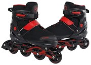 Street Rider Inlineskates Pro verstelbaar maat 38-42 zwart