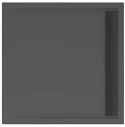 Xenz Easy-Tray douchebak 80x80x5cm zwart mat