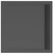 Xenz Easy-Tray douchebak 80x80x5cm zwart mat