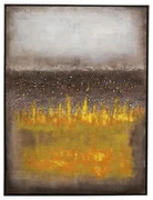 Kare Design Vista Yellow Schilderij Abstract