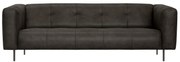 2 zitsbank - Almada - leer Bull antraciet 67