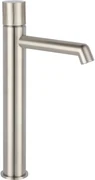 Ben Engraved Line verhoogde wastafelkraan RVS-look