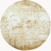 Wasbaar rond jacquard indoor & outdoor vloerkleed Virgin Land