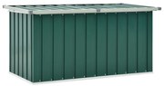 vidaXL Tuinbox 129x67x65 cm groen