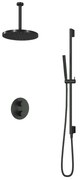 Hotbath Cobber IBS20ACR inbouwdouche met 30cm plafondbuis, 30cm hoofddouche en glijstang chroom