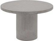 Goossens Salontafel Stone rond, beton grijs, urban industrieel, 50 x 31 x 50 cm