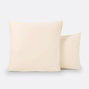 Effen kussensloop in gewassen katoen, Scenario