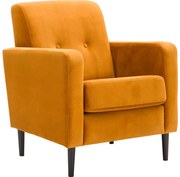 Goossens Fauteuil Hipp, Fauteuil 2 knopen in de rug