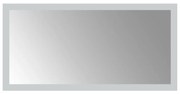 vidaXL Badkamerspiegel LED 40x20 cm