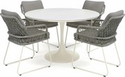 Taranto Flair dining tuinset 120xH75cm 5-delig