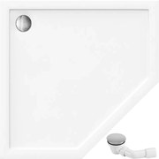 Douchebak Rea Diamond White 80x80